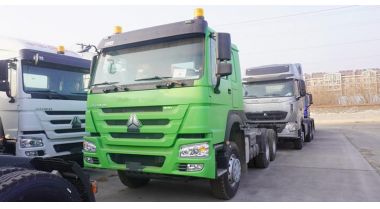 Sinotruk Howo 371 Truck Tractor will be sent to Ghana