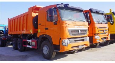Sinotruk Howo A7 6x4 Tipper Truck will be sent to Ghana Accra