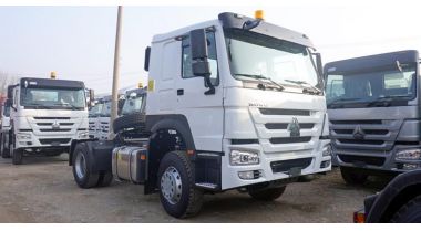 Sinotruk Howo 371 4x2 Tractor Truck Ready Ship to Ghana Accra