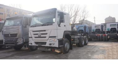 Sinotruk Howo Tractor Head 371 6×4 is ready shipping to Ghana Tema