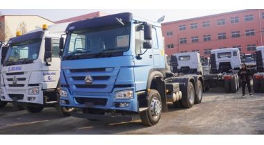 Sinotruk Howo Truck Tractor 371 6×4 will be sent to Ghana