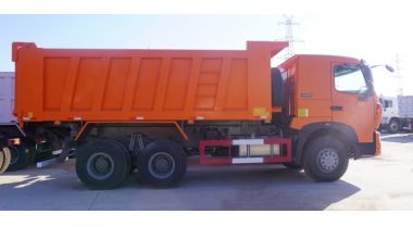 Sinotruk Howo A7 371 Dump Truck is ready sent to Ghana