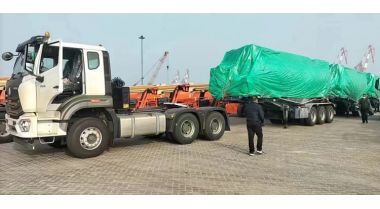 Howo New Model Sinotruk Hohan 6x4 371 Tractor Head will be sent to Ghana