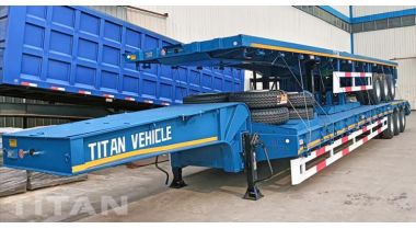 3 Axle Flatbed Trailer and Low Bed Trailer will be sent to Ghana