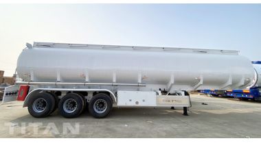 3 Axle Oil Tanker Semi Trailer Ready Ship to Ghana
