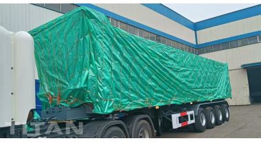 4 Axle Semi Tipper Trailer will be sent to Ghana Accra