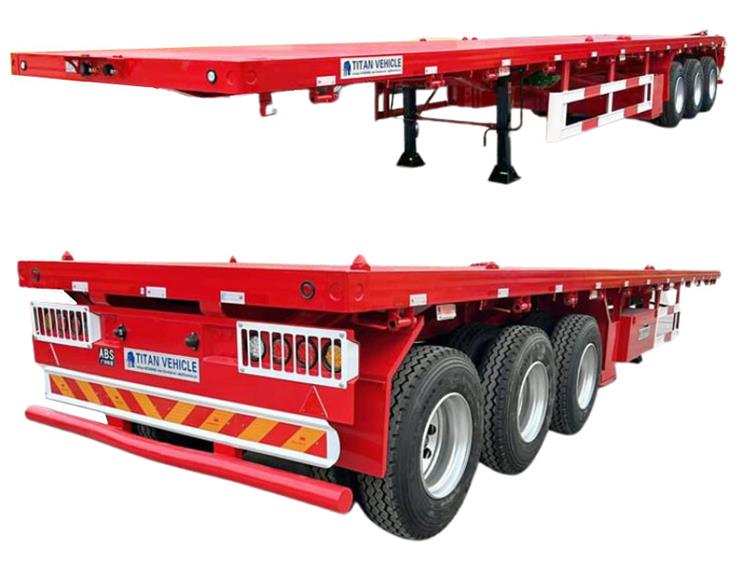 What's a Flatbed Trailer? Flatbed Semi Trailer for Sale in Ghana