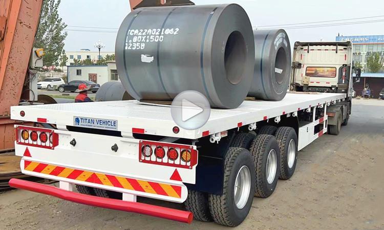 What's a Flatbed Trailer? Flatbed Semi Trailer for Sale in Ghana