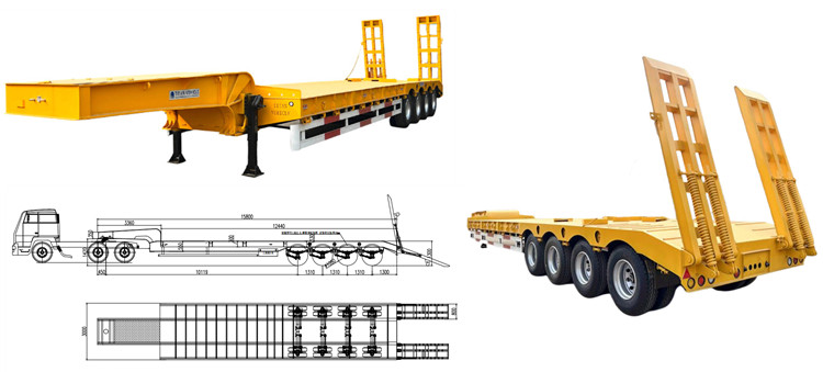 Low Bed Trailer Truck in Ghana for Sale