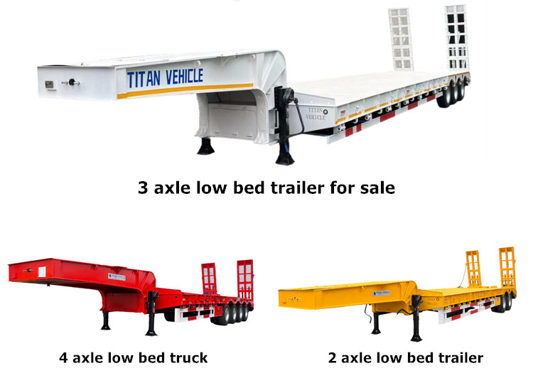 Low Bed Trailer Truck in Ghana for Sale