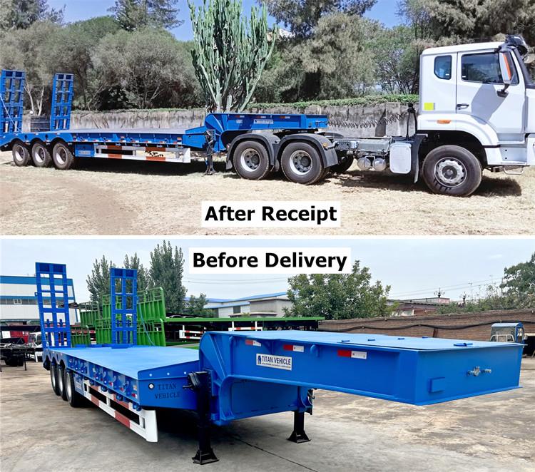 Low Bed Trailer Truck in Ghana for Sale