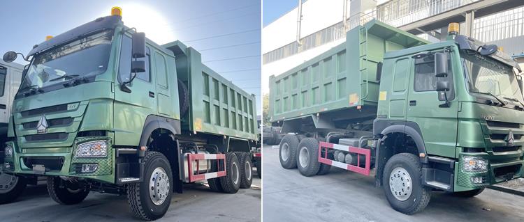 Sinotruk Howo 371 6x4 Tipper Truck Price in Ghana