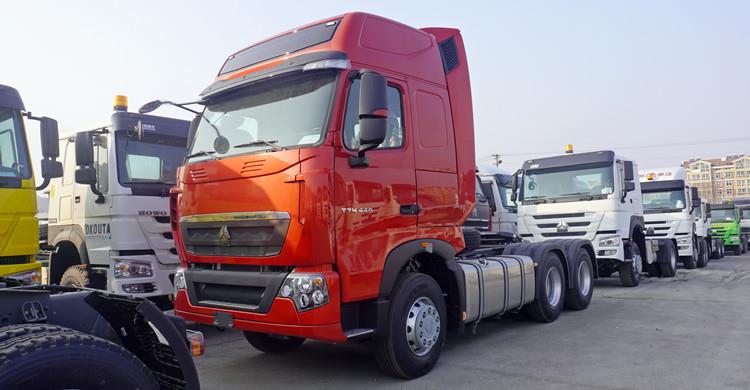 Sinotruk Howo T7H Tractor Truck for Sale in Ghana