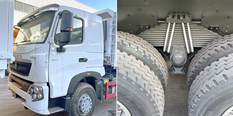 Sinotruk Howo Dump Truck A7 371 for Sale in Ghana