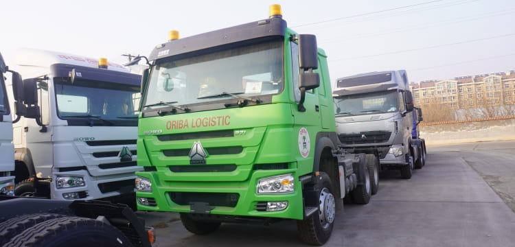 Sinotruk Howo Tractor Head 371 6x4 Truck for Sale in Ghana