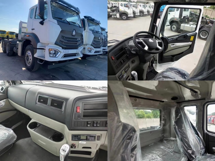 Howo New Model Sinotruk Hohan 6x4 371 Tractor Head for Sale in Ghana