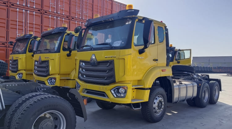 Sinotruk Howo New Model Hohan N7 Truck Head Tractor for Sale in Ghana