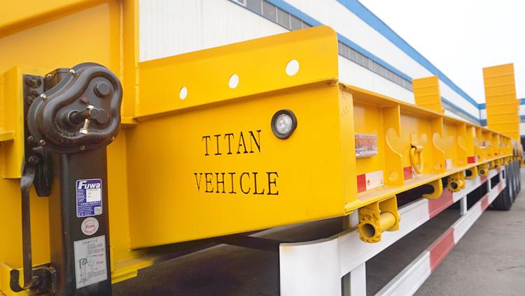 120 Ton 4 Axle Lowbed Trailer for Sale in Ghana