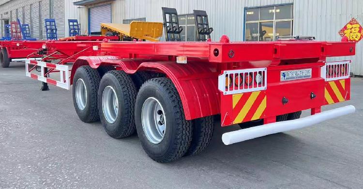 3 Axle 40 ft Container Chassis for Sale in Ghana