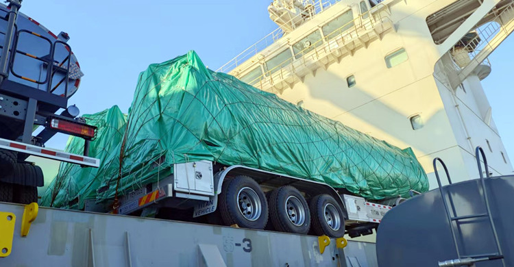 45000 Liters Diesel Tanker Fuel Trailer for Sale in Ghana