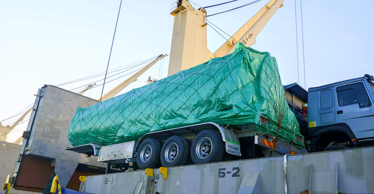 45000 Liters Diesel Tanker Fuel Trailer for Sale in Ghana