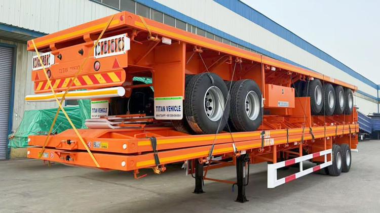 2/4 Axle Flatbed Trailers for Sale Near Me in Ghana
