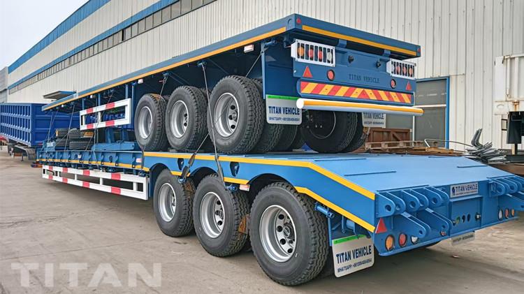 3 Axle Flatbed Trailer and Low Bed Trailer for Sale in Ghana