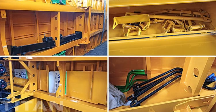40 Ft Tri Axle flatbed Trailer Cost for Sale in Ghana