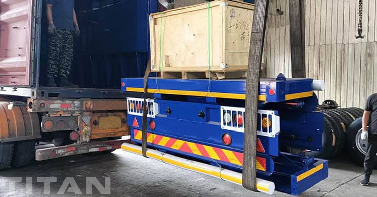 3 Axle Flatbed Semi Trailer for Sale in Ghana