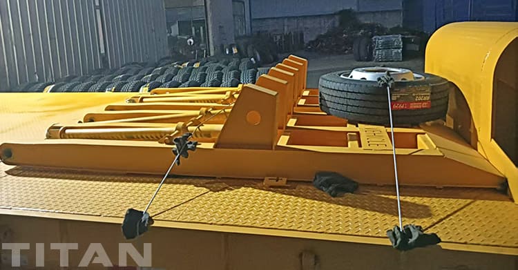 4 Axle Semi Low Bed Trailer Price for Sale in Ghana