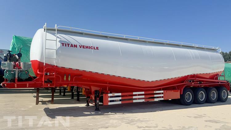 4 Axle Cement Tanker Trailer for Sale in Ghana