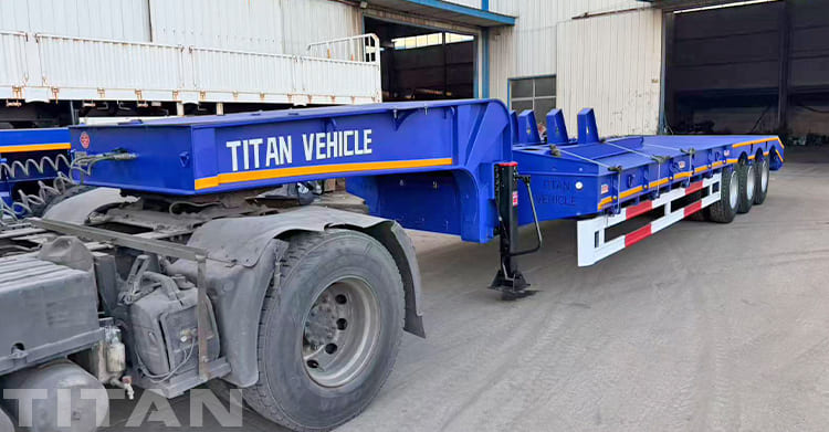 100 Ton Low Bed Trailer for Sale in Ghana