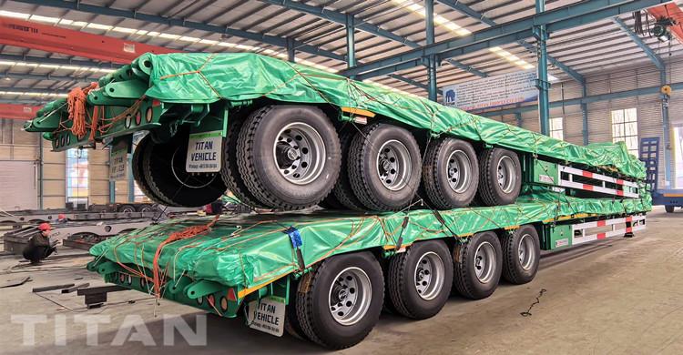 4 Axle Low Loader Truck for Sale in Ghana