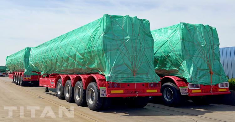4 Axle Palm Oil Tanker Trailer for Sale in Ghana