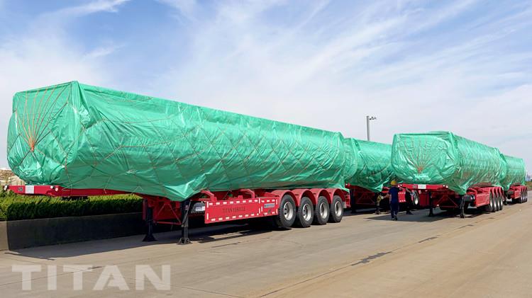 4 Axle Palm Oil Tanker Trailer for Sale in Ghana
