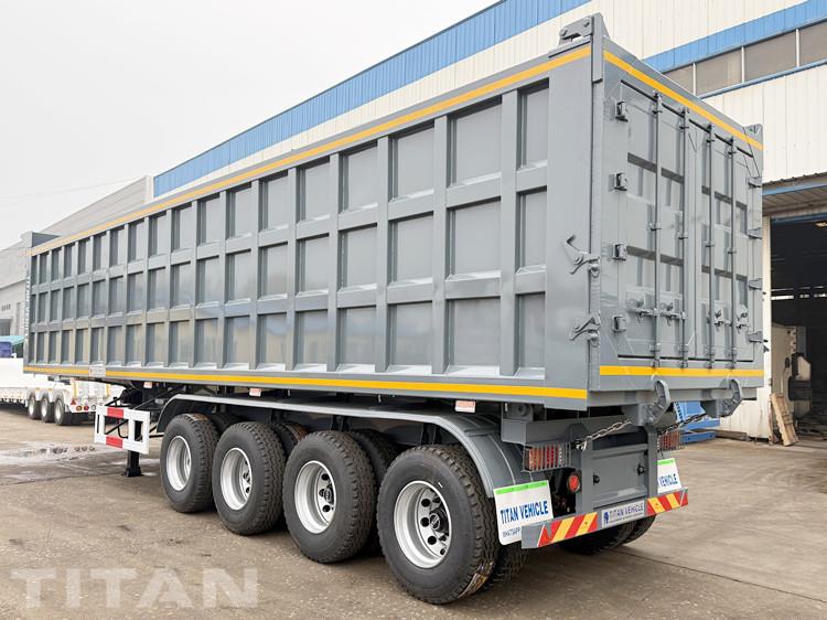 4 Axle Semi Tipper Trailer for Sale in Ghana Accra