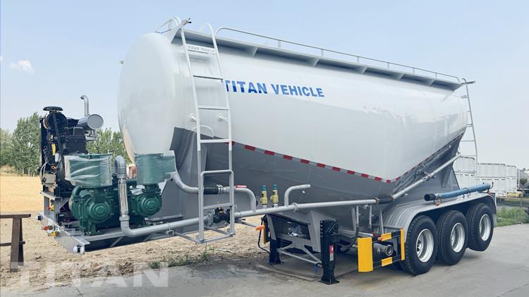 3 Axle Cement Tanker Trailer for Sale in Ghana Accra