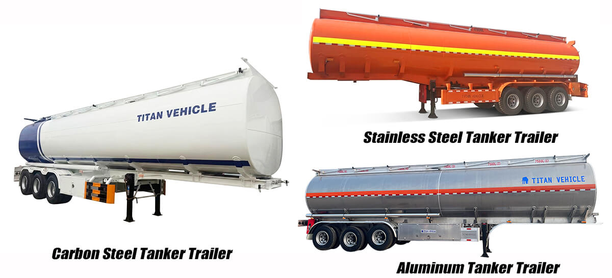 Heavy Duty Diesel Fuel Tanker Trailer for Sale in Ghana