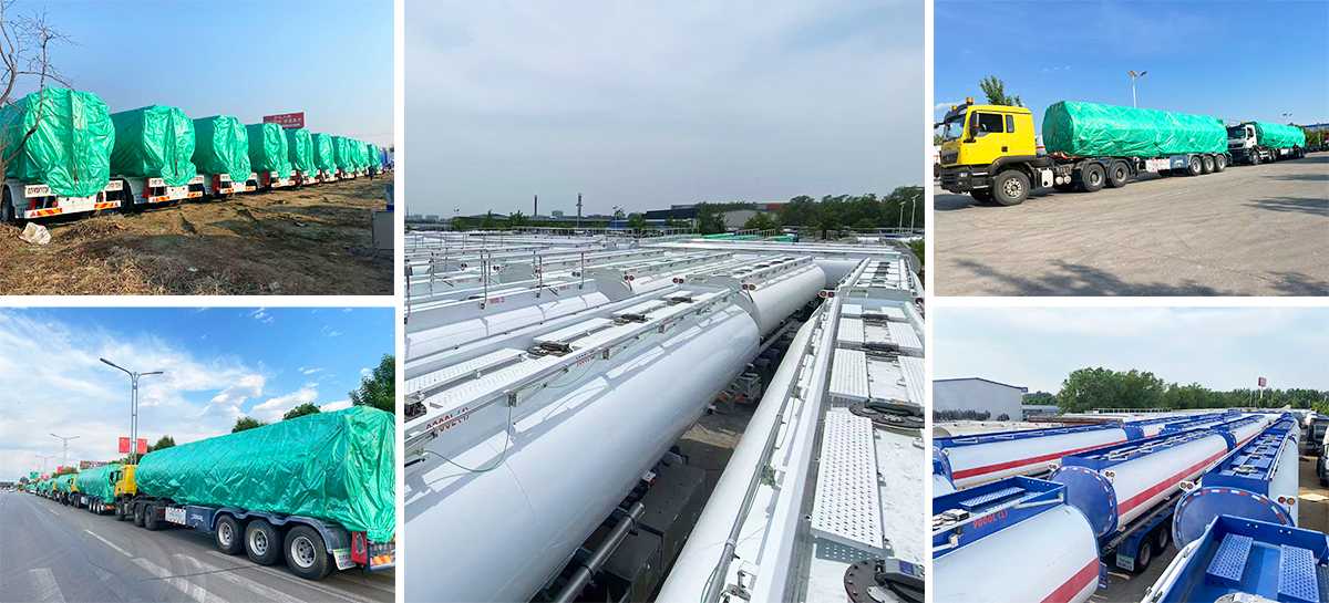 Heavy Duty Diesel Fuel Tanker Trailer for Sale in Ghana