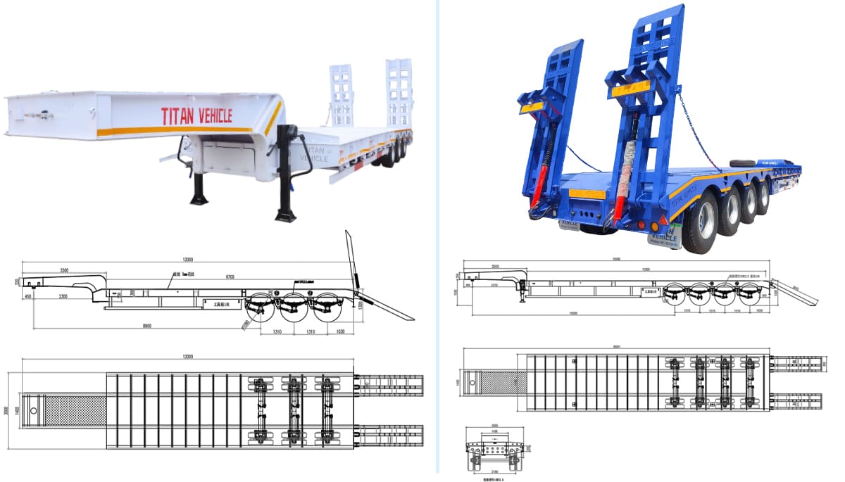 Best Semi Low Bed Trailer for Sale in Ghana: Types, Price, Applications