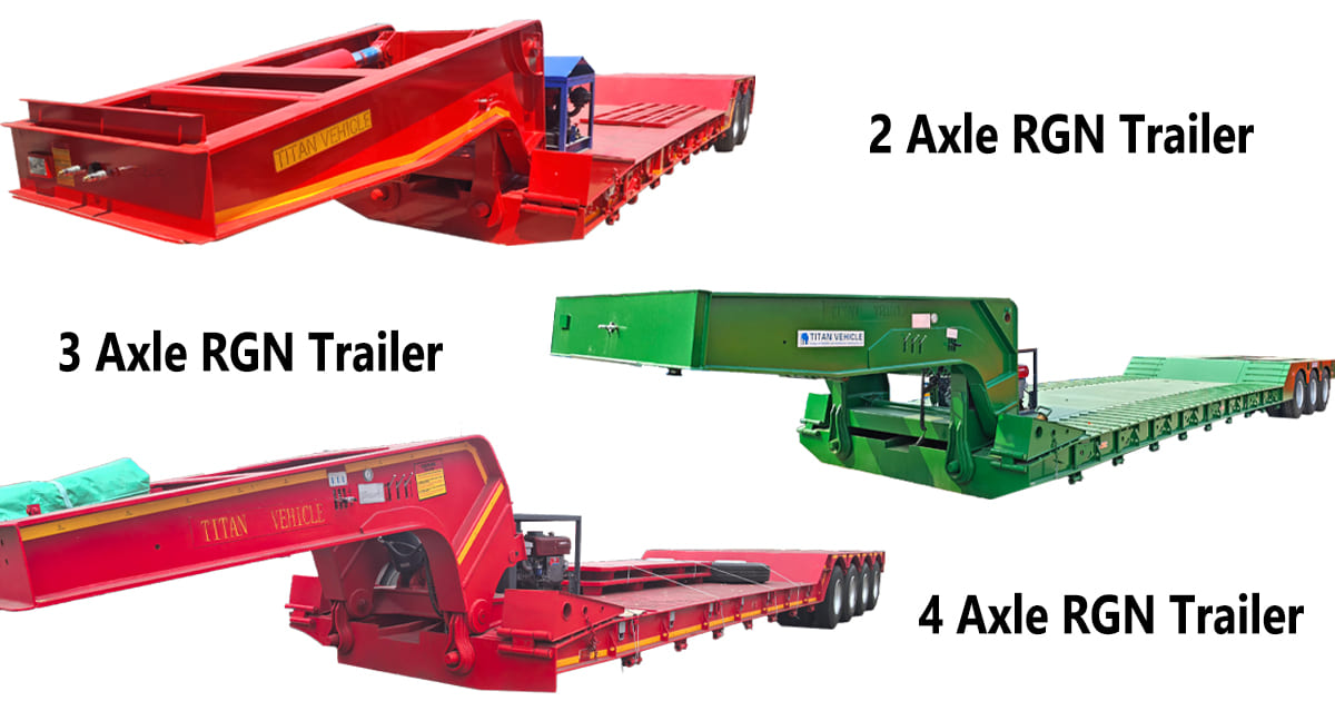 RGN Trailers | Detachable Gooseneck Lowboy Trailer for Sale in Ghana
