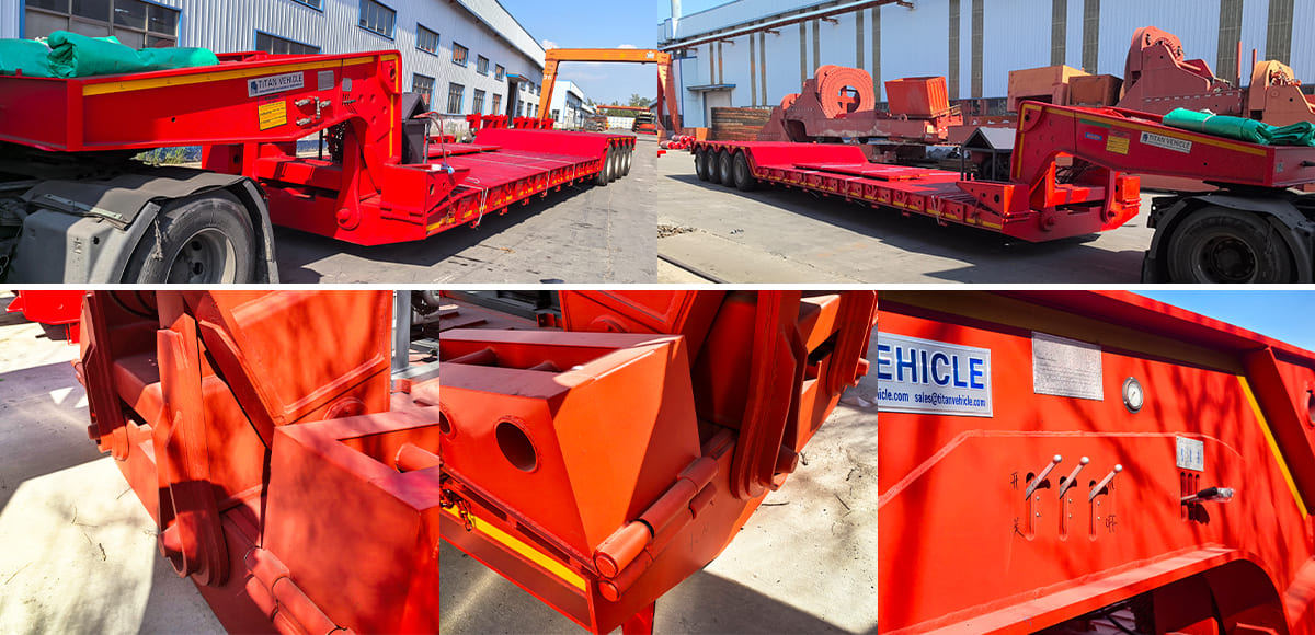 RGN Trailers | Detachable Gooseneck Lowboy Trailer for Sale in Ghana