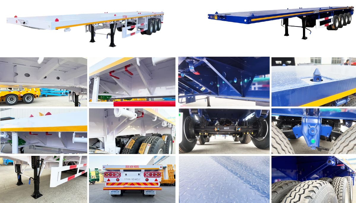 Flatbed Trailer Prices for Sale in Ghana: 40Ft, 3 Axle, 4 Axle Buying Guide