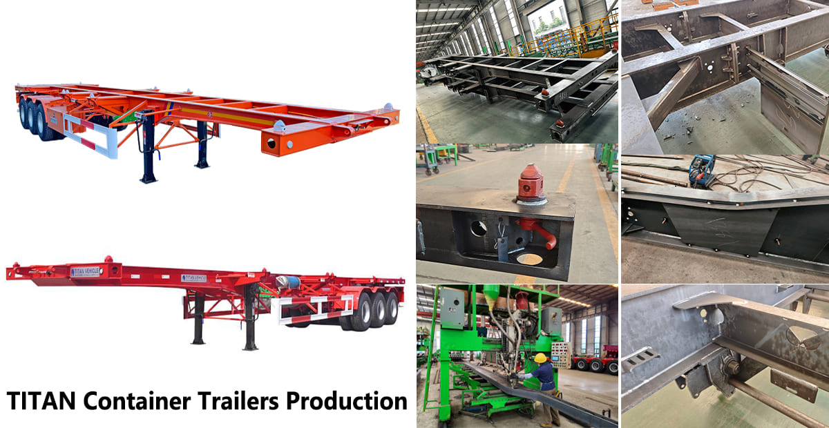 20 40Ft Container Trailers for Sale in Ghana