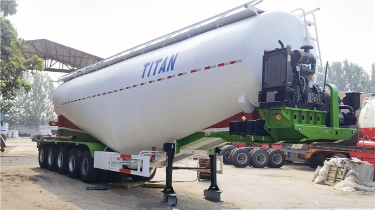 5 Axle 60CBM Pneumatic Trailers for Sale | Pneumatic Dry Bulk Trailer for Sale In Ghana Adda