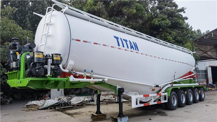 5 Axle 60CBM Pneumatic Trailers for Sale | Pneumatic Dry Bulk Trailer for Sale In Ghana Adda
