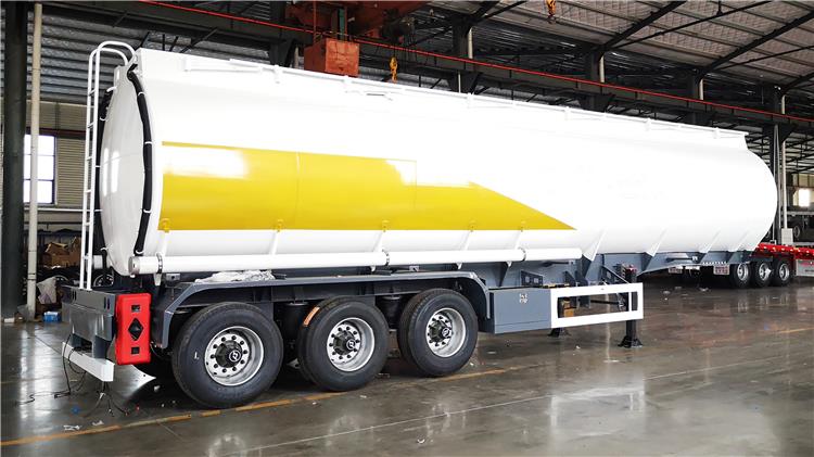 3 axles 45200 liters fuel tanker trailer