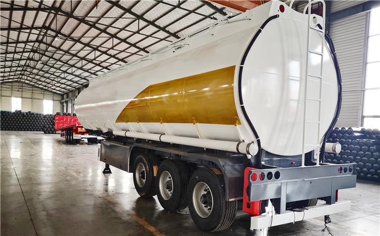 3 axles 45200 liters fuel tanker trailer