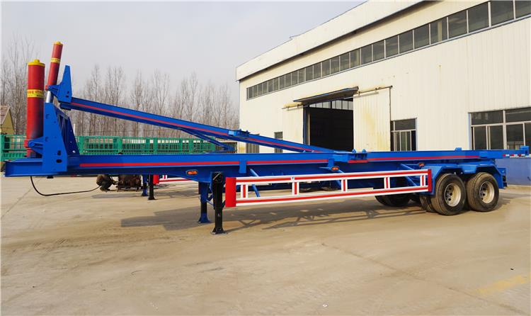 40ft Container Tipper Chassis Trailer for Sale in Ghana Manufacturers