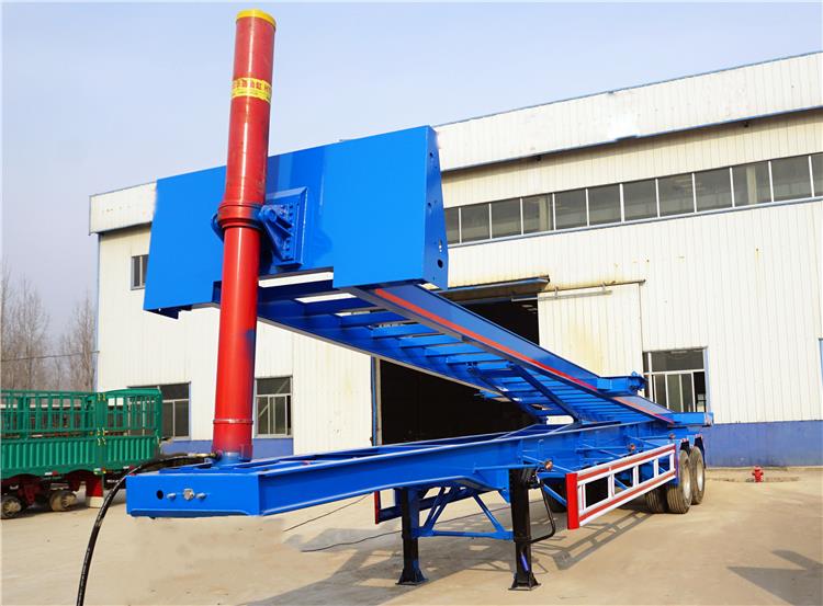 40ft Container Tipper Chassis Trailer for Sale in Ghana Manufacturers